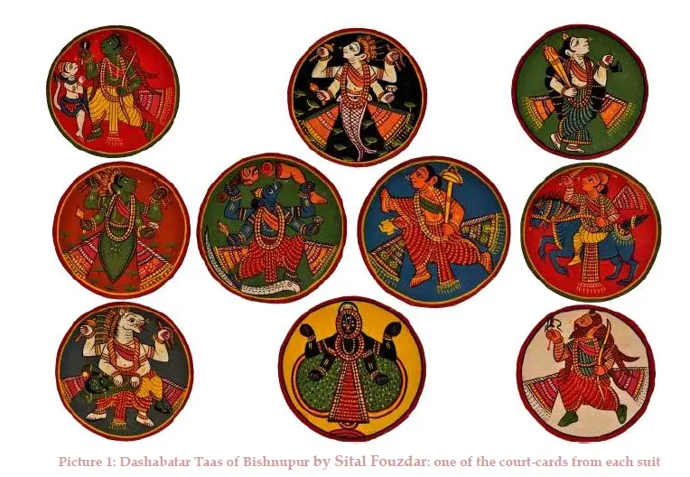 You are currently viewing Dashabatar Taas(Cards) of Bishnupur