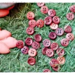 Sheesham ~ Handcrafted Eco Friendly Wooden Buttons.