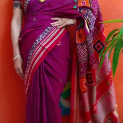 Ananya ~ Lambani Tribal Hand Embroidered Designer Saree.