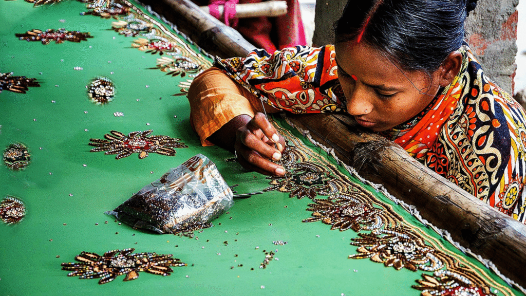 zardozi artisan of bengal